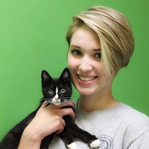 Becca and Kitten