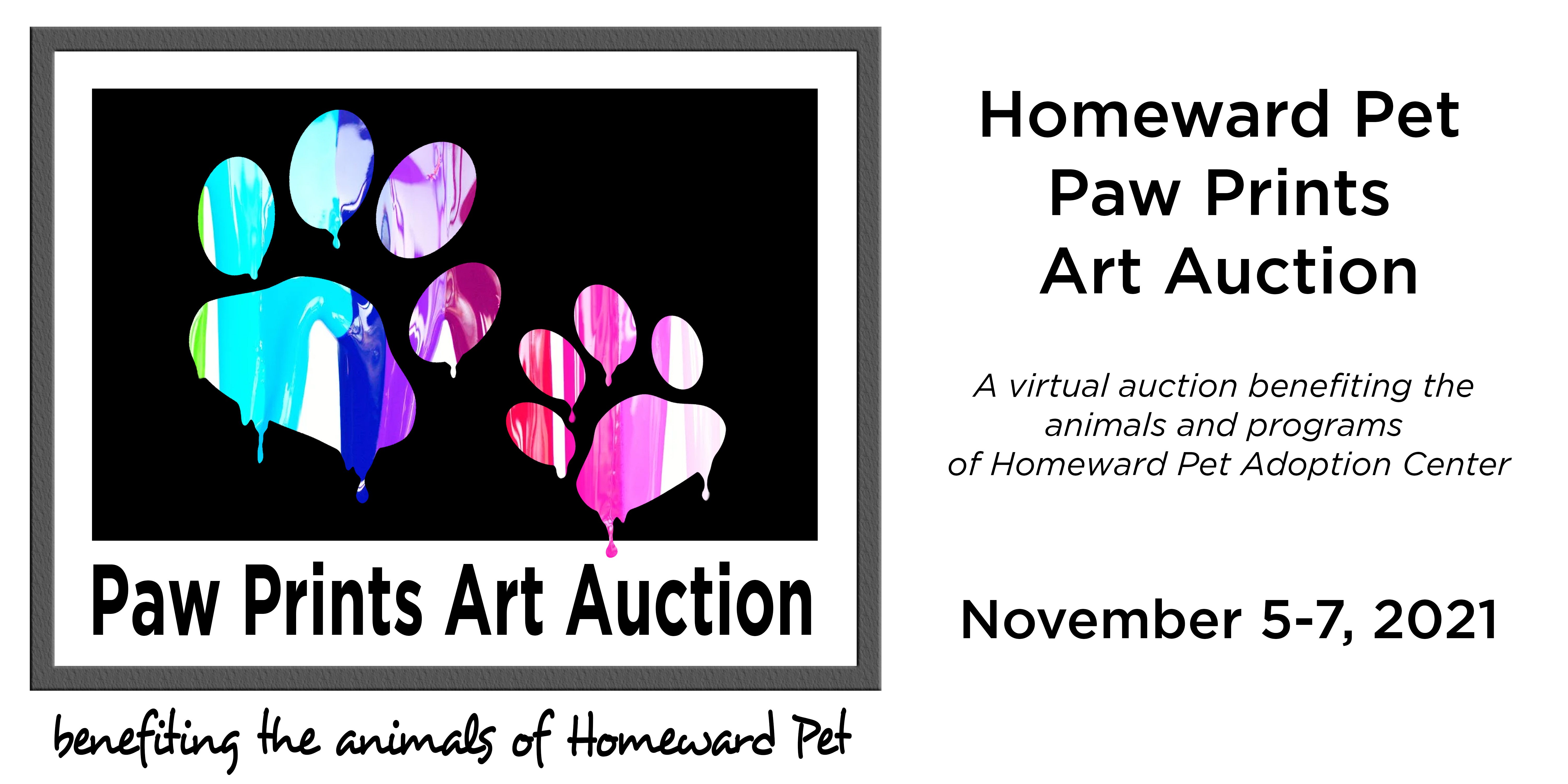 Paw Prints Art Auction