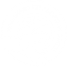 Logo for Homeward Pet Adoption Center featuring an outline of a dog in the foreground and a cat in the background, encircled by the organizations name.